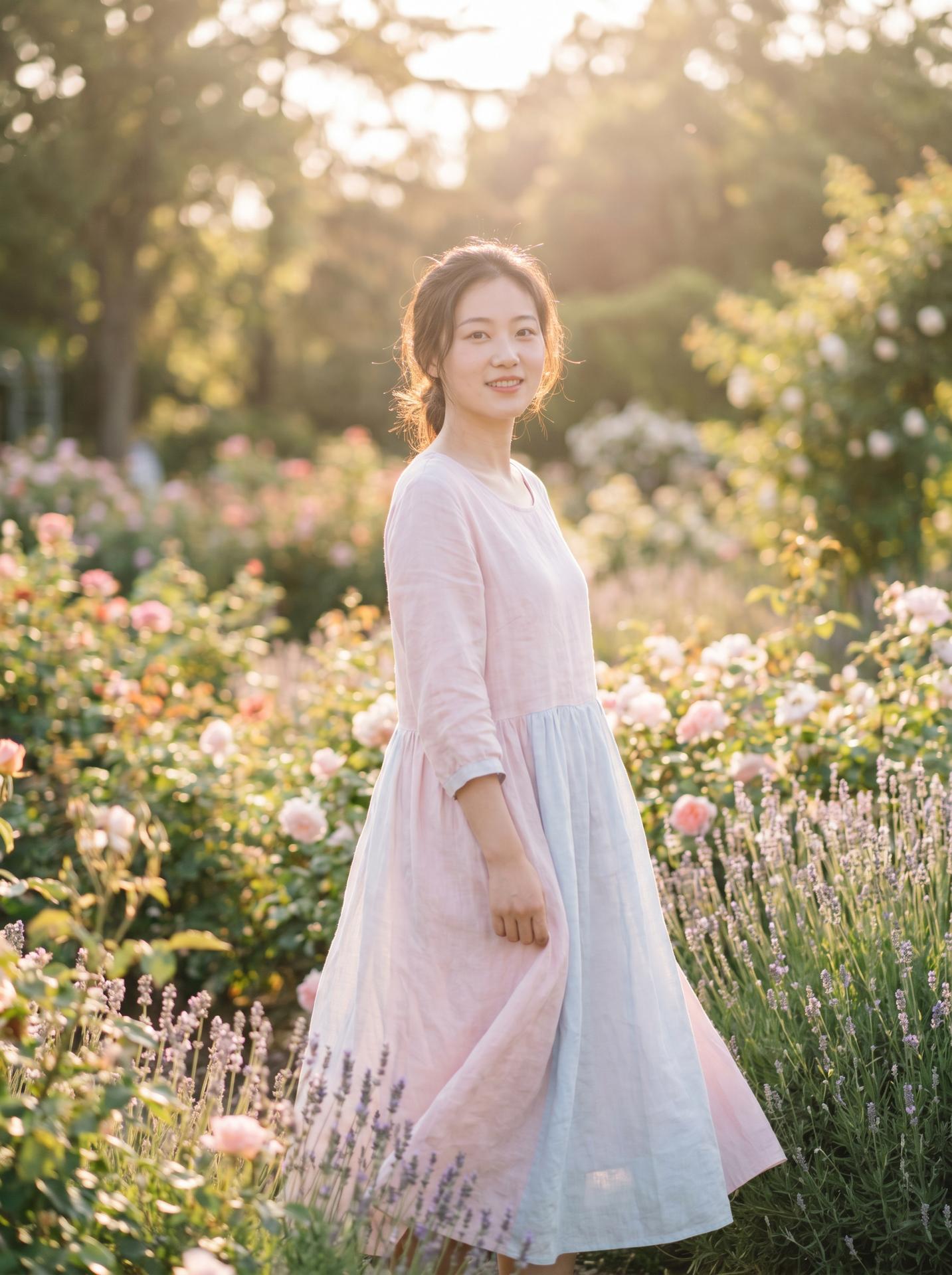 每日大赛,美图：清新自然美少女写真